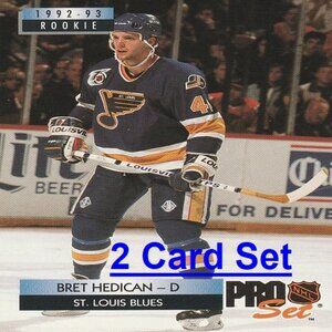 Bret Hedican Hockey Card Collection